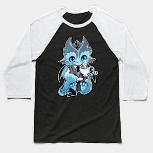 Tea time dragon Baseball T-Shirt